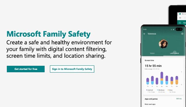 Microsoft Family Safety