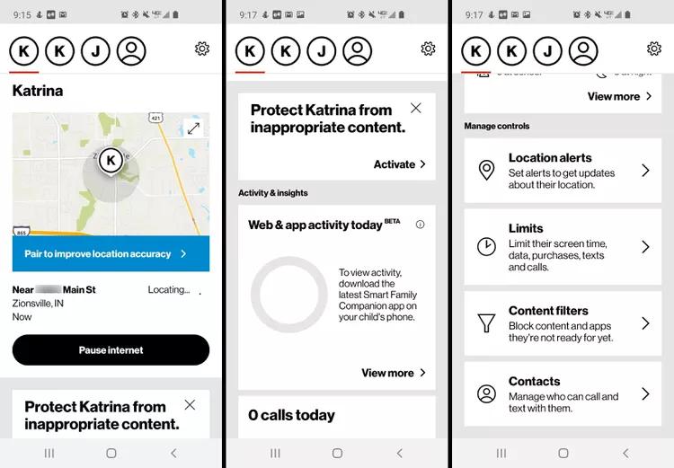 Verizon kontrol orang tua - Untuk melacak lokasi ponsel