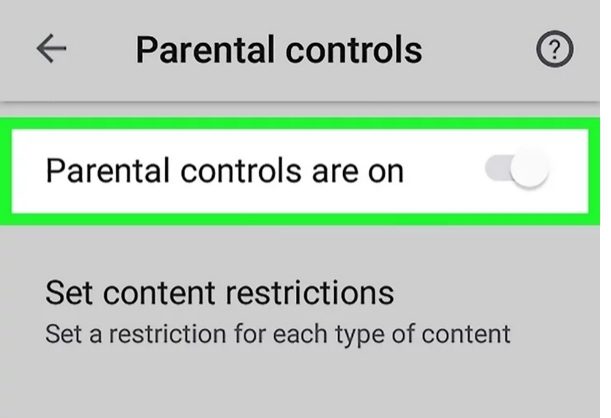 controles parentais