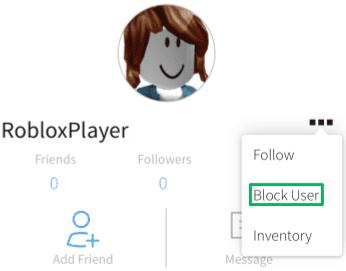 How to block a user