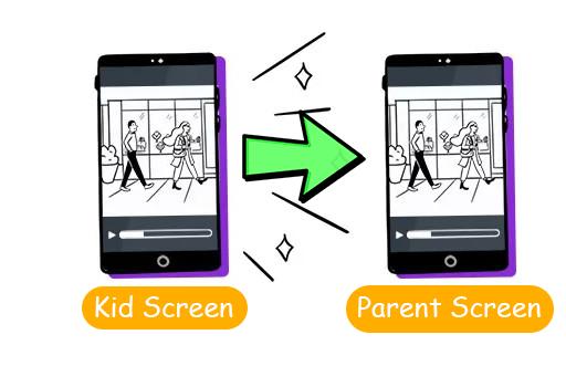 Screen Mirror Kid Phone Screen Anytime