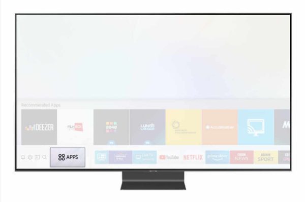 mengunci aplikasi dengan kontrol orang tua di Samsung TV