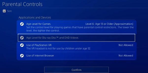 Как настроить учетную запись родительского контроля ребенка на PS4?