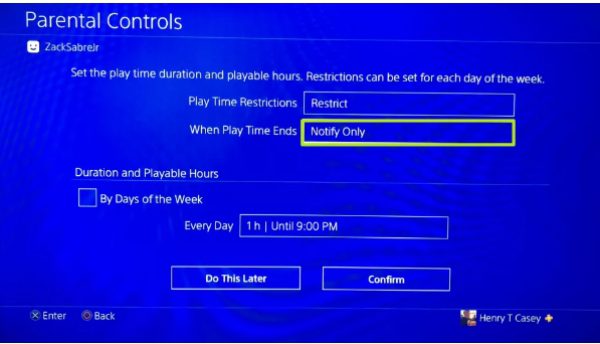 set time limits 