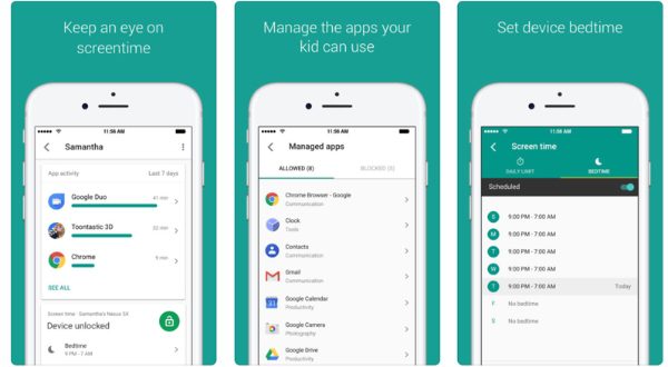 Tautan Keluarga Google di Android