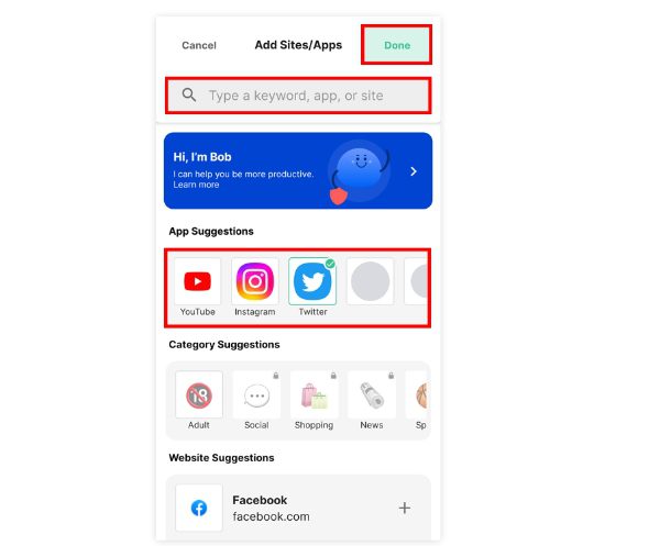 memblokir situs web di Chrome di Android saya 