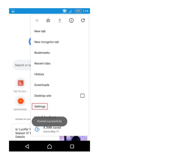 Bagaimana cara memblokir situs web di Chrome di Android saya tanpa aplikasi?