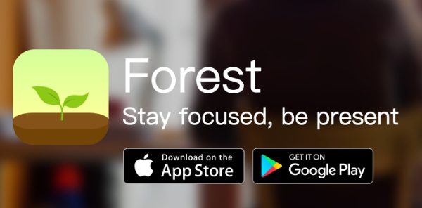 Forest aplikace, která blokuje sociální média