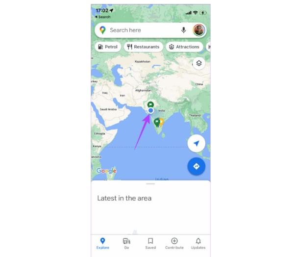 Rendez-vous sur l&#39;application Google Maps