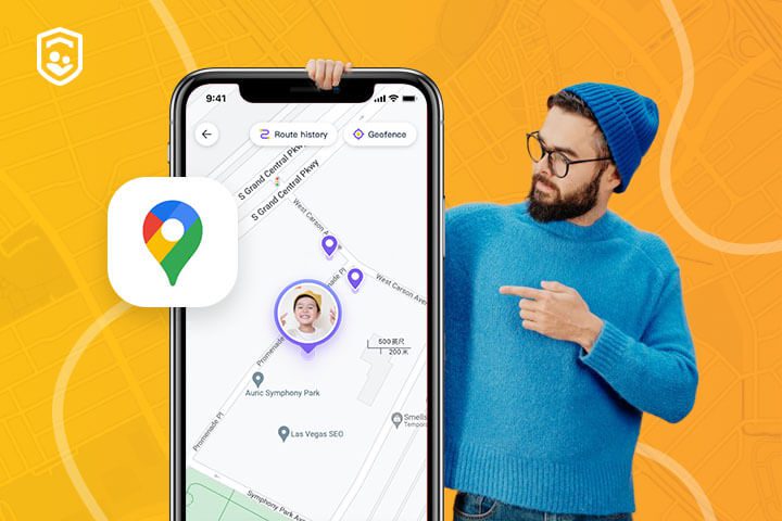 Jak někoho zdarma sledovat na Mapách Google