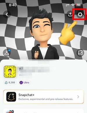 Snapchat parental controls - Setting Position in Snapchat
