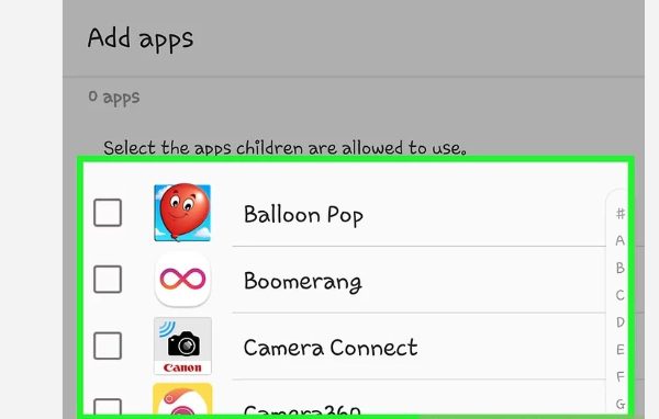 add apps to the allowlist