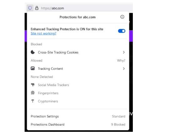 How to block websites on firefox -Firefox's Enhanced tracking protection