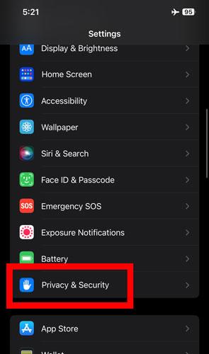 How to stop sharing location without them knowing - Privacy and Settings option on iPhone