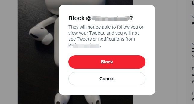  block someone