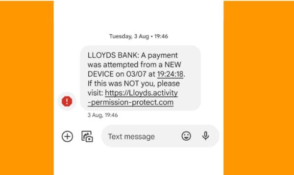 Avoid money-related text message scams