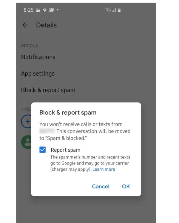 How to block text messages - Block & report spam