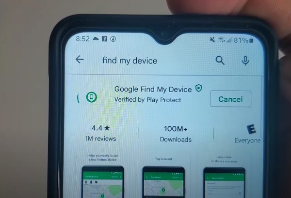 track a phone number by Find my device
