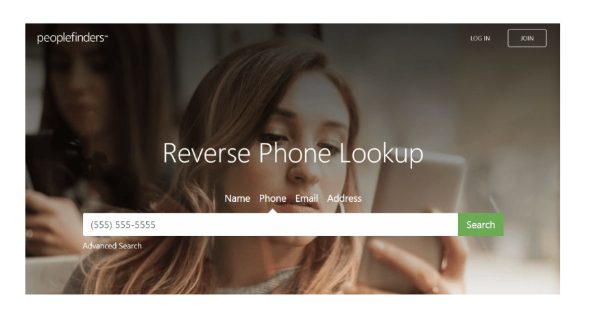 suivre un numéro de téléphone par Peoplefinders