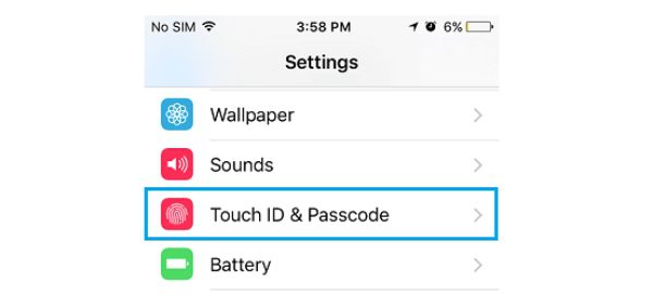 mengunci aplikasi di iPhone tanpa waktu layar