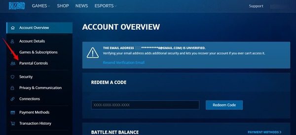 Blizzard/Battle.net parental controls: A step-by-step guide