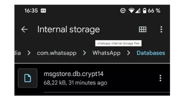 restaurar mensagens excluídas do WhatsApp sem backup