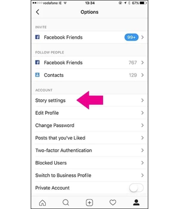 How to block someone from seeing your story - Manage your Story Settings