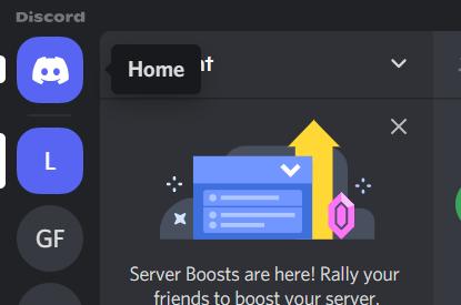Open the Discord app on your desktop’s browser 