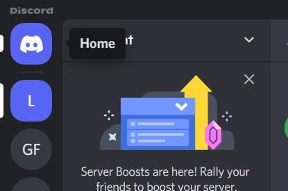 Open the Discord app on your desktop's browser 