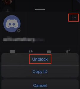 How to block/unblock someone on Discord?