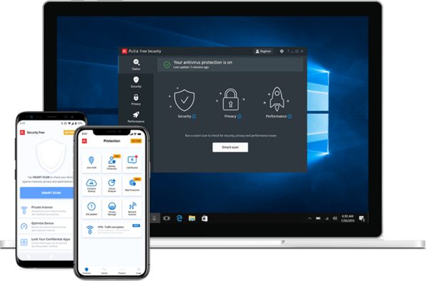 Bảo mật di động Avira