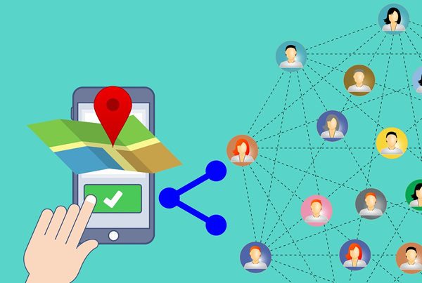 Google Maps location sharing on mobile devices