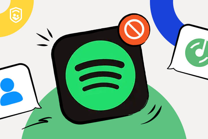 How to block on Spotify