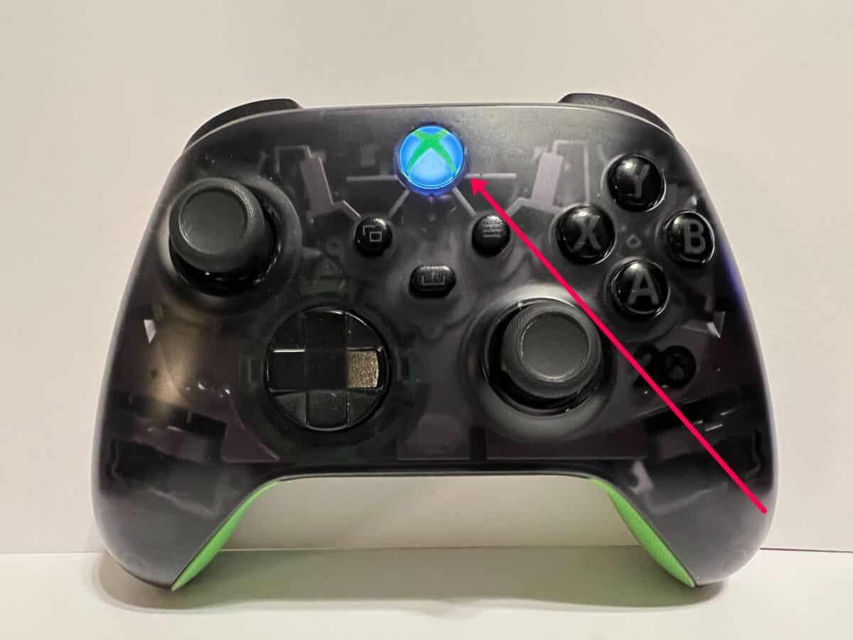  Press the “ Xbox Button” 