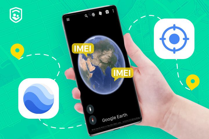 透過 Google 地球追蹤 IMEI 號碼