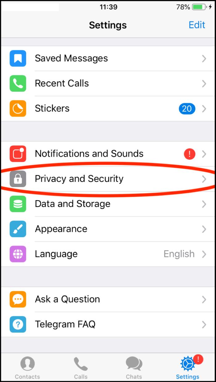  Utilizza Impostazioni privacy