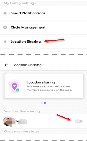 hide location on life360