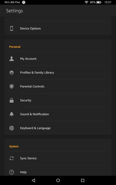 amazon fire tablet parental controls