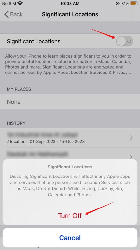 Significant locations iPhone Everything you should know
