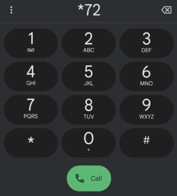 Zahlen, um herauszufinden, ob Ihr Telefon mit *72 abgehört wird