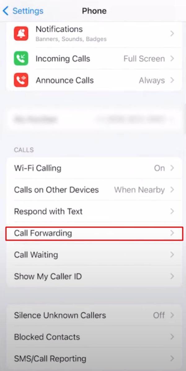 Call Forwarding