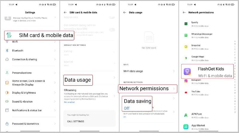 Network permissions