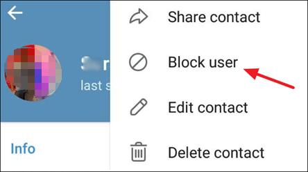Block user