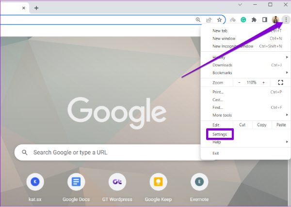 turn off Google location on Chrome on PC