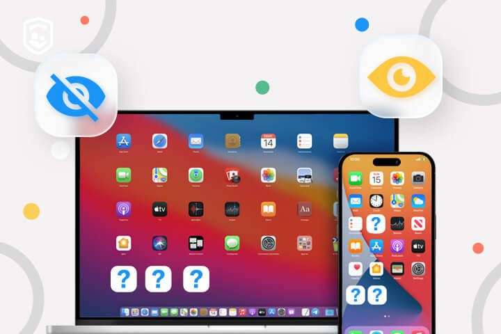 How to show hidden apps on iPhone/Mac