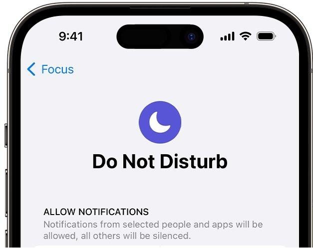 DO NOT DISTURB mode