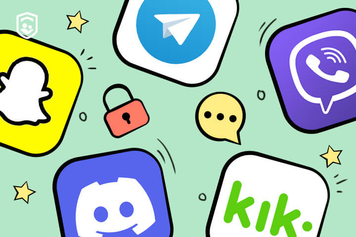 Secret messaging apps