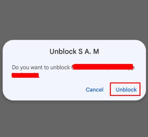Select unblock