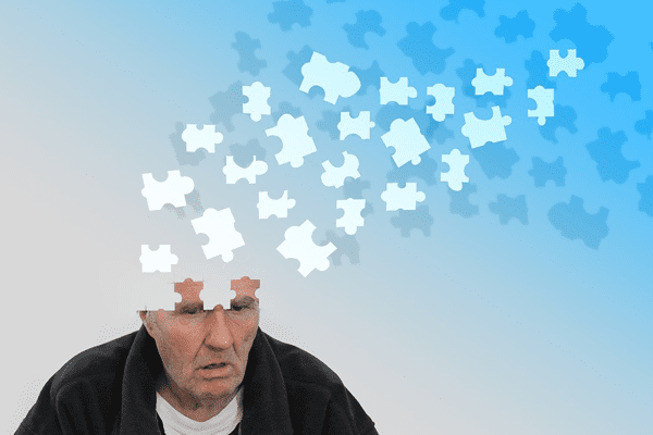 un malato di Alzheimer