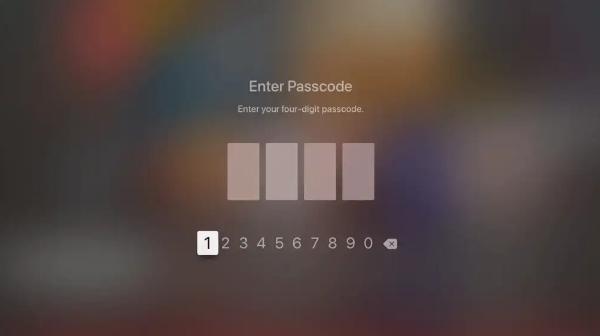 Enter passcode